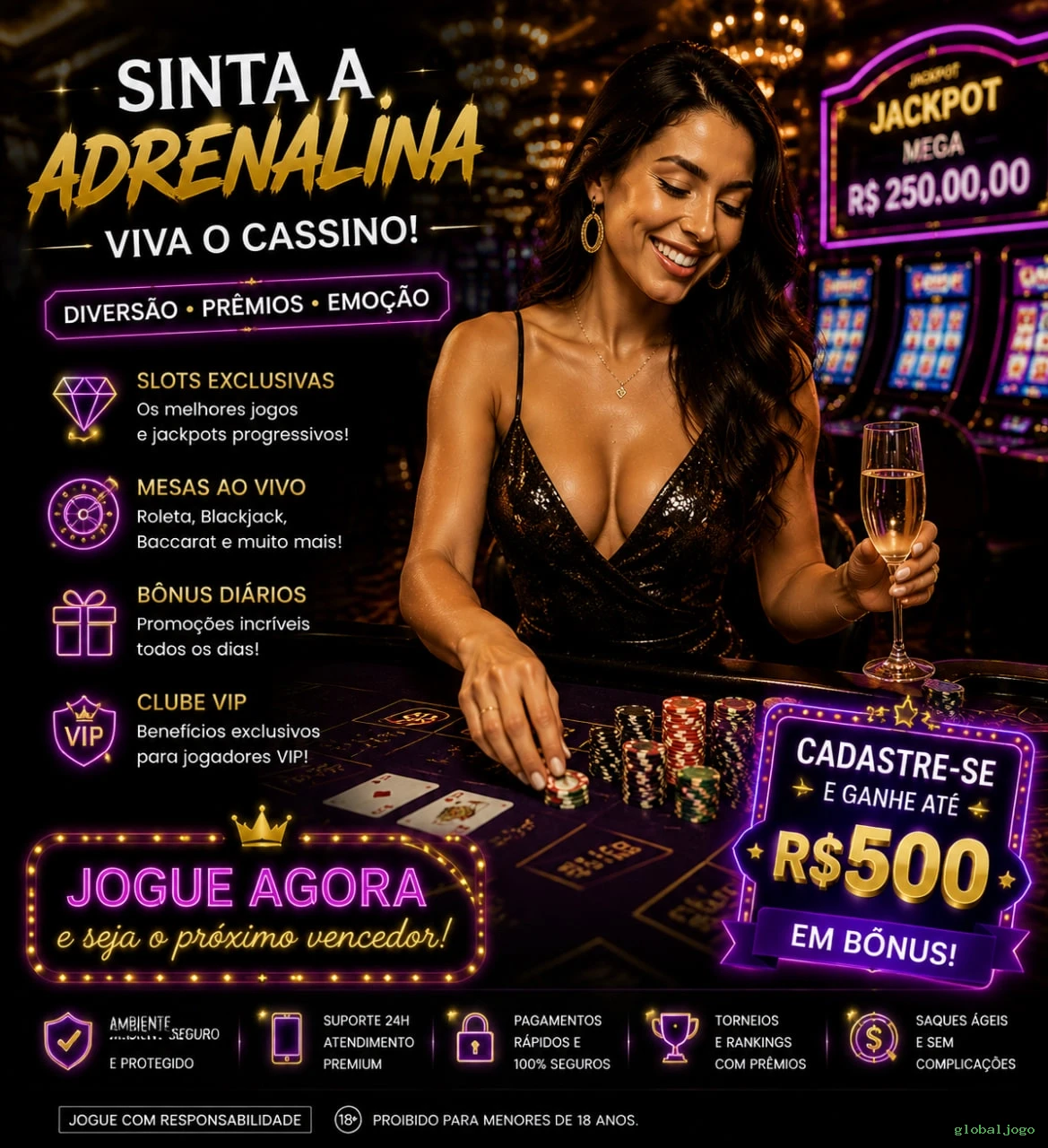 APK oficial da globaljogo para Android